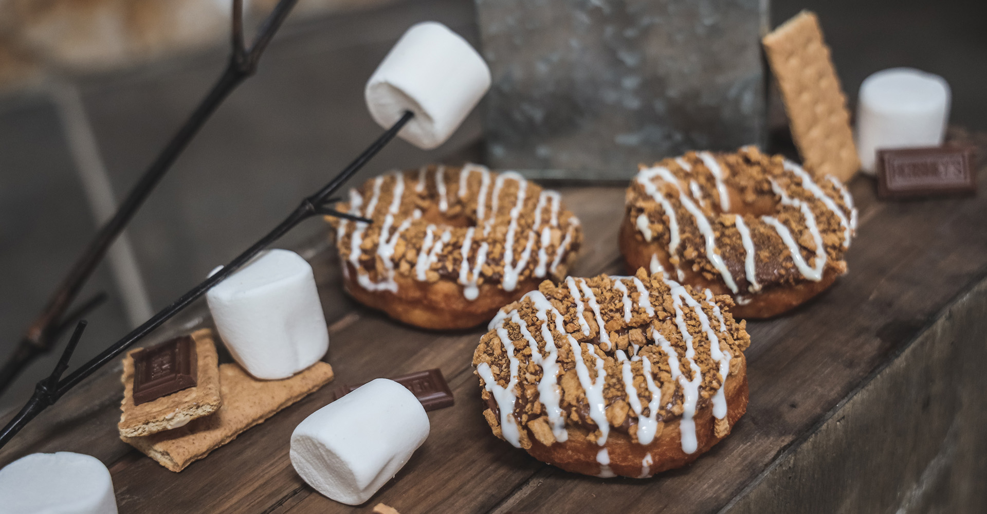 Smores donuts